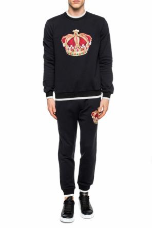 Embroidered sweatpants, zdjęcie 2 Embroidered sweatpants od Dolce & Gabbana